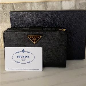 Prada Saffiano Leather Wallet